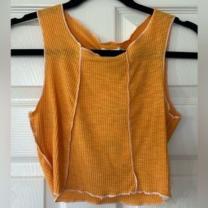 Princess Polly never worn orange crop top